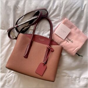 Kate Spade Margaux Medium Satchel Tinted Rose Multicolor
